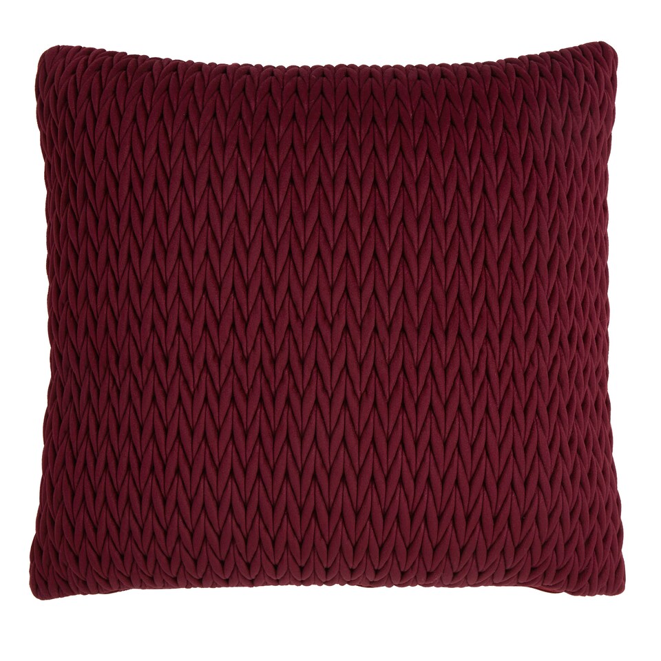 image 1 of Laurence Llewelyn-Bowen Amory Cushion Cover Wine
