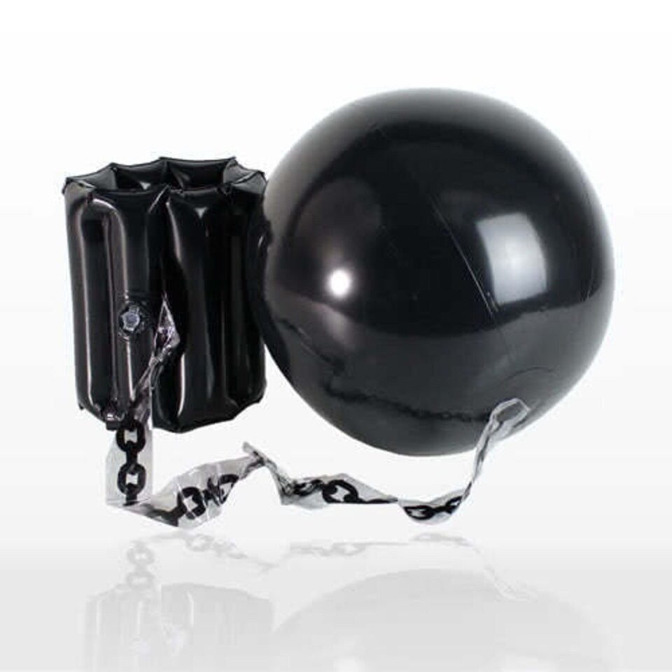 Inflatable Ball With Chain 30cm