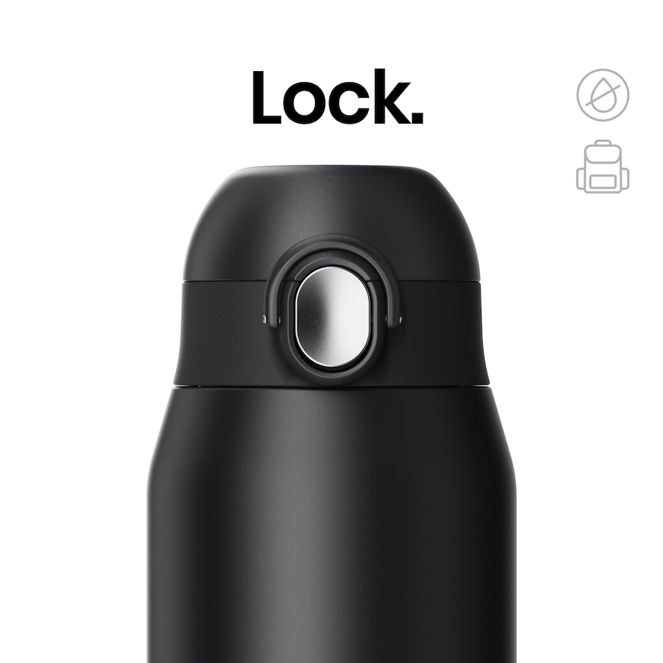 image 1 of ION8 REVIVE Insulated Steel Water Bottle, Dual Tone, 540ml / 18oz