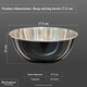image 2 of Buckingham Stainless Steel Deep Mixing Bowl 27.5 cm, Black