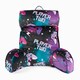 image 9 of OHS Soft Plump Cosy Reading Support Sofa Bed Pillow Cuddle Cushion With Head Rest Purple | Neon Purple Gaming | 80 x 60cm