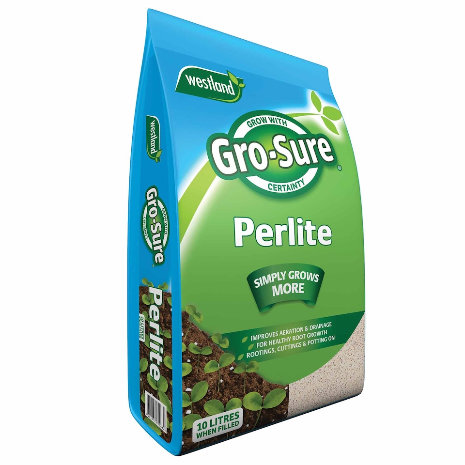 image 1 of Gro-Sure Perlite 2-5mm, 10 Litre Bag