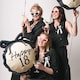 image 5 of Happy 18th Birthday Black Bow Cream Elegant Milestone Round Foil Helium Balloon 48cm / 19 in | Black