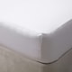 image 3 of Belledorm Jersey Cotton Deep Fitted Sheet - White - Kingsize