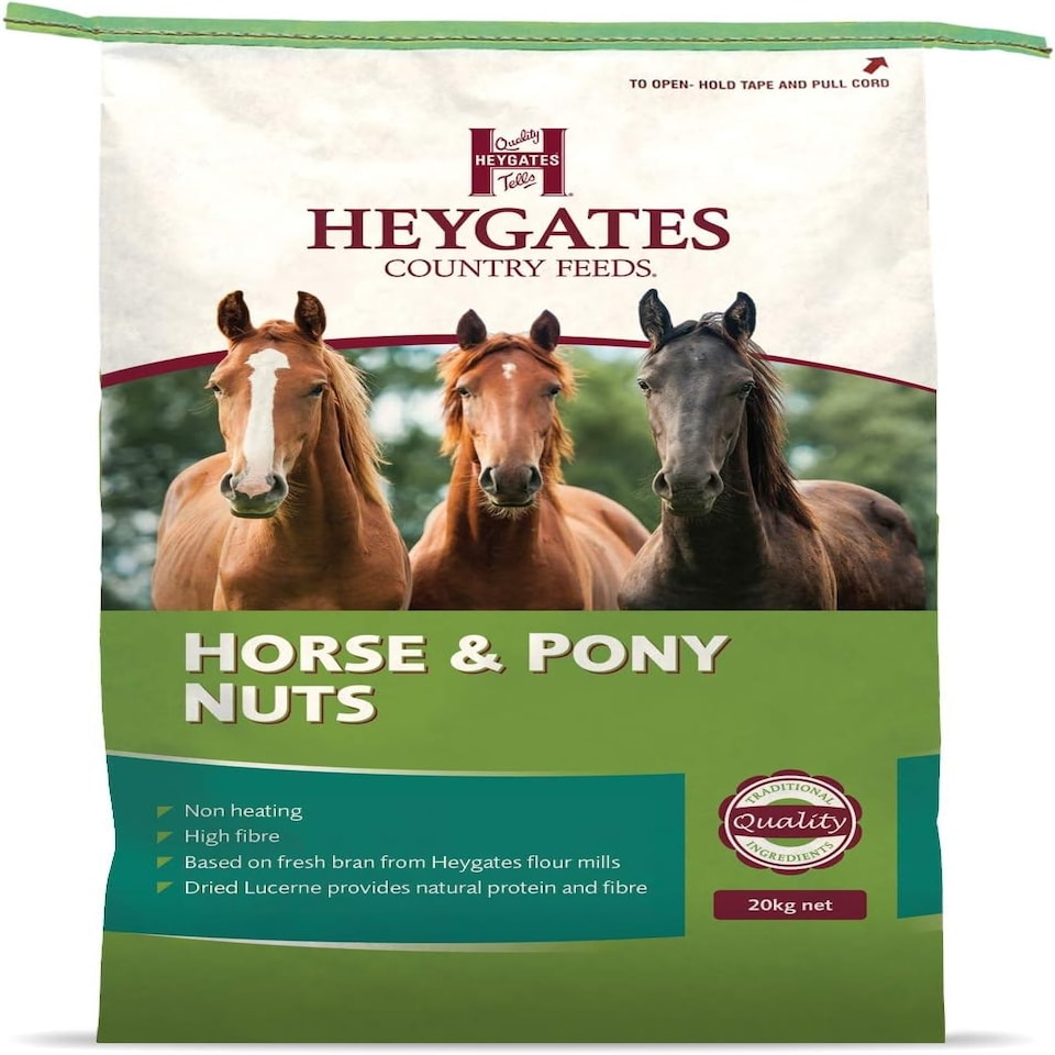 Heygates Horse & Pony Nuts 20kg N/A