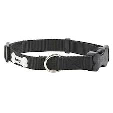 Nylon Dog Collar, Middlewood Black | L