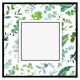 image 2 of Green leaves (Picture Frame) White | XS