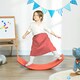 image 2 of ZONEKIZ Balance Board, Kids Wobble board, Montessori Toy for 3-6 Years, Blue 