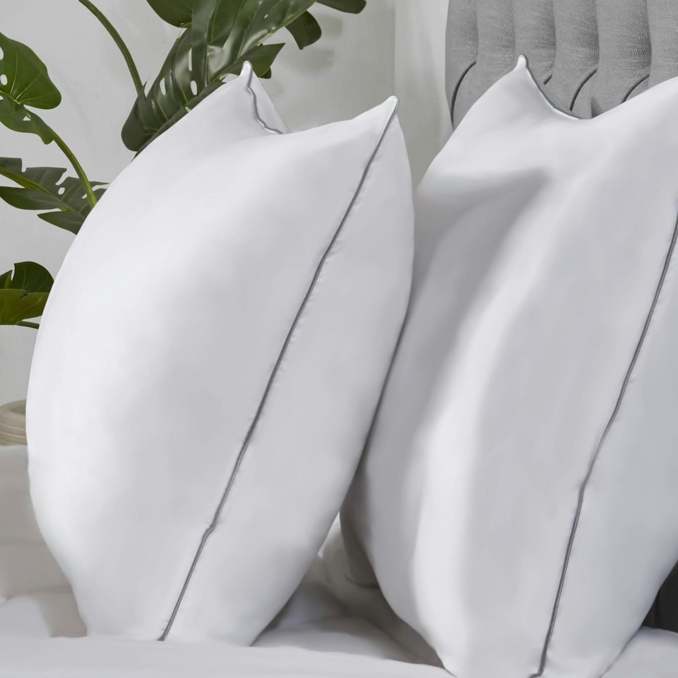 image 1 of BHS Bamboo Single Pillow, White White | Single