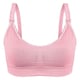 image 1 of Soft & Comfortable Wireless Nursing Bra with Easy Open Clips - Extra Large / Pink