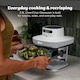 image 5 of Ninja AS090UKWH 5 in 1 Glass Air Fryer Crispi Pro 5.7L White