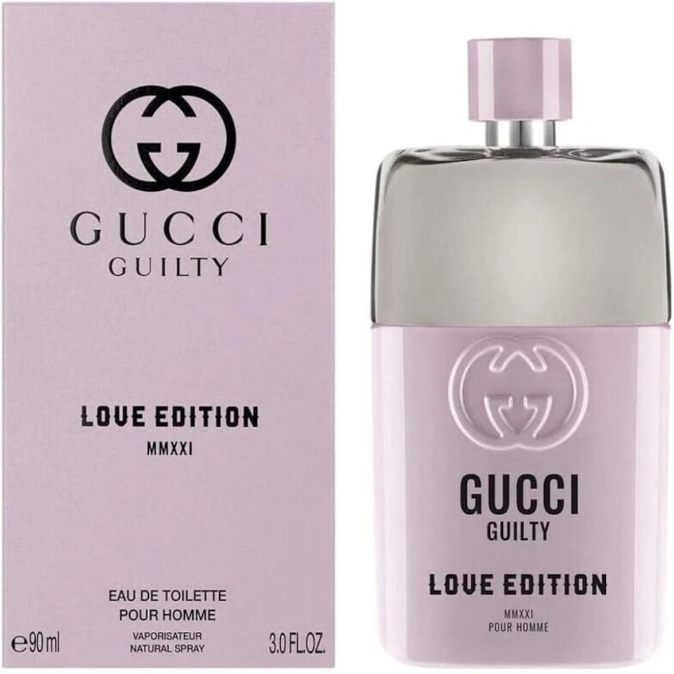 image 1 of Gucci Guilty Homme Love Edition Mmxxi 90ml Eau De Toilette EDT Spray For Him