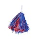 image 1 of Bristol Novelty Tricolour Pom Pom - Red/White/Blue - One Size