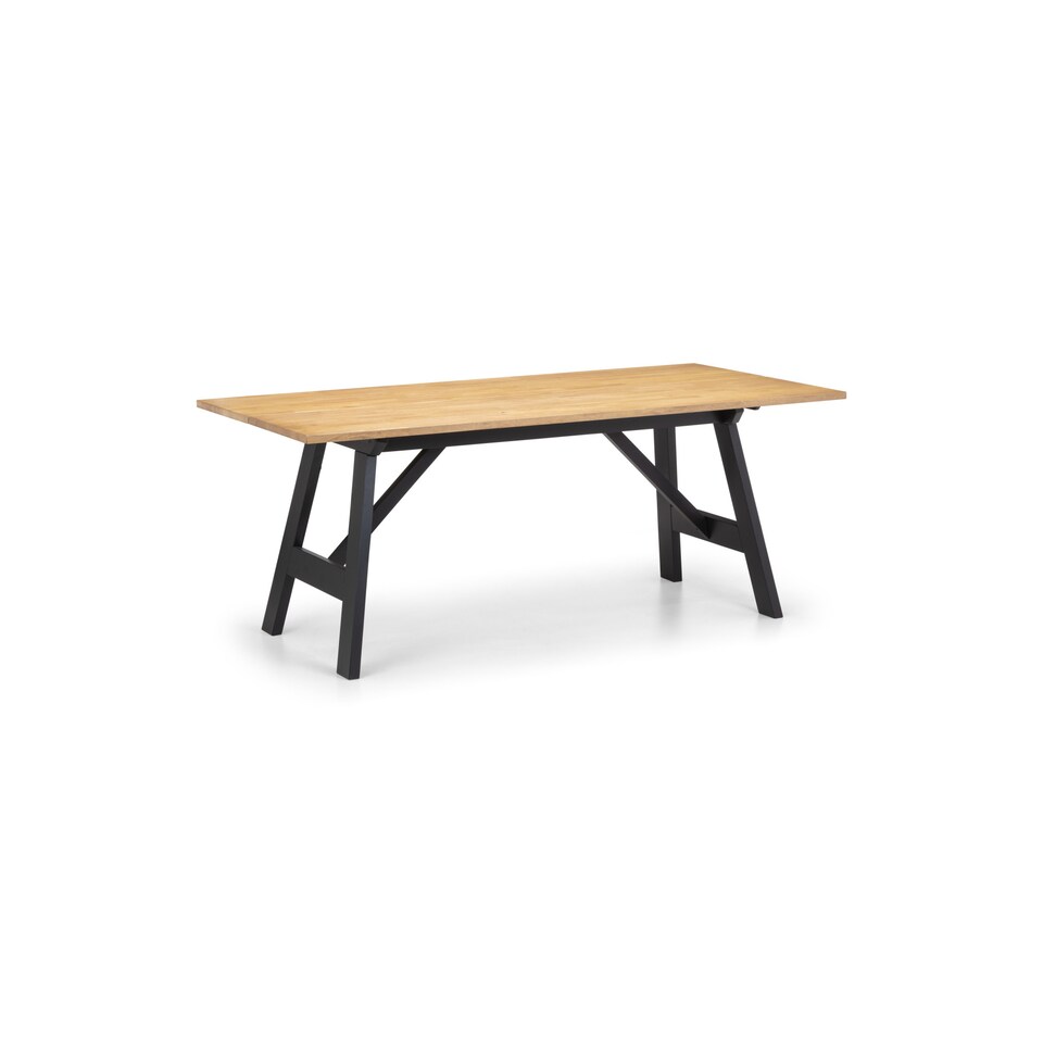 image 1 of Hockley Table Black/Oak