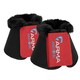 image 4 of ARMA SupaFleece Neoprene Over Reach Boots Red | Colour: Deep Red
Size: Cob