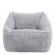 image 5 of Kids Teddy Bear Armchair Bean Bag Grey Childrens Bean Bags Set of 2