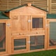 image 4 of 84cm x 2.12m Samuel Alexander Extra Large Wooden Outdoor Hutch for Small Animals with Run