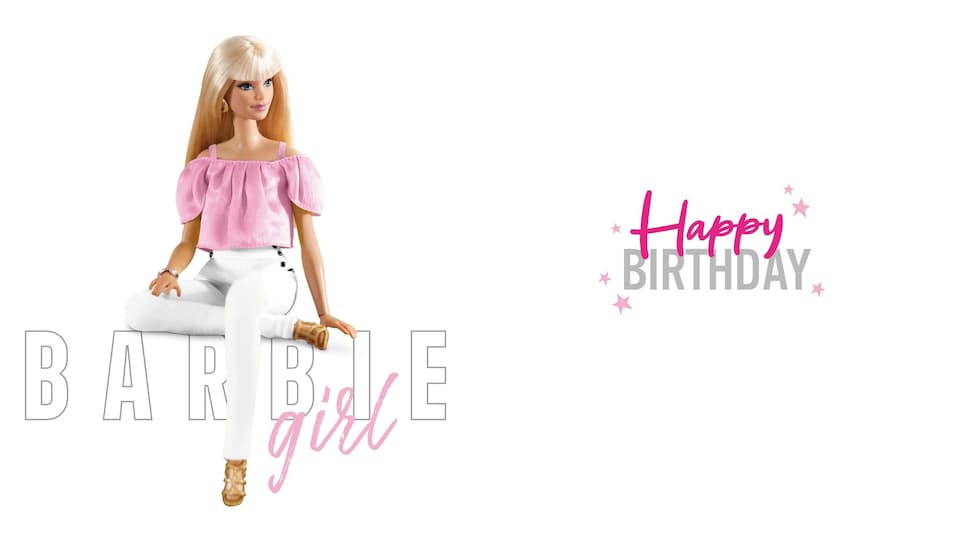 image 1 of Barbie 'Fabulous Daughter' Birthday Card