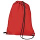 image 1 of BagBase Budget Water Resistant Sports Gymsac Drawstring Bag (11L) - Red - One Size Red | One Size