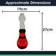 image 2 of Screwdriver Soft Toy Cute Plushie Huggable Cuddly Stuffed Toy 27cm Red