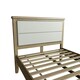 image 4 of Holcombe Solid Wood Double Bed Frame Wooden Slats Bedroom Furniture Smoked Oak