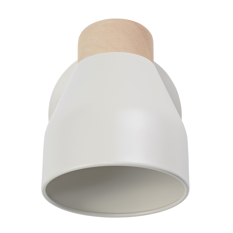 image 1 of Contemporary Scandinavian Designed Wall Light Fitting in Pastel Muted Dove Grey | Grey