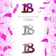 image 5 of 14g Pink Happy 18th Birthday Confetti