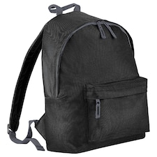 Beechfield Childrens Junior Fashion Backpack Bags / Rucksack / School - Black - One Size Black
