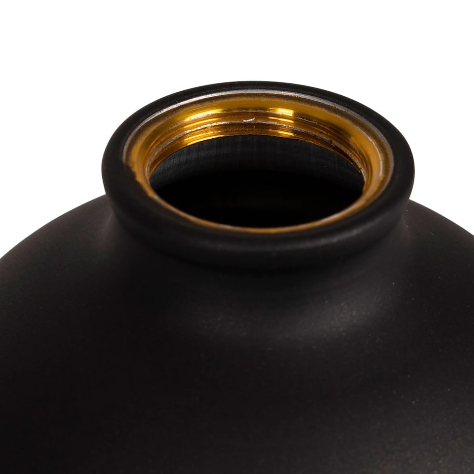 image 1 of Trespass Adults Slurp Water Bottle With Carabiner (1 Litre) | Black | Matt Black | 1