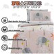 image 4 of VELVETIO Elephant Friends Duvet Cover Set Luxury Kids Reversible Beddings Pink | Single