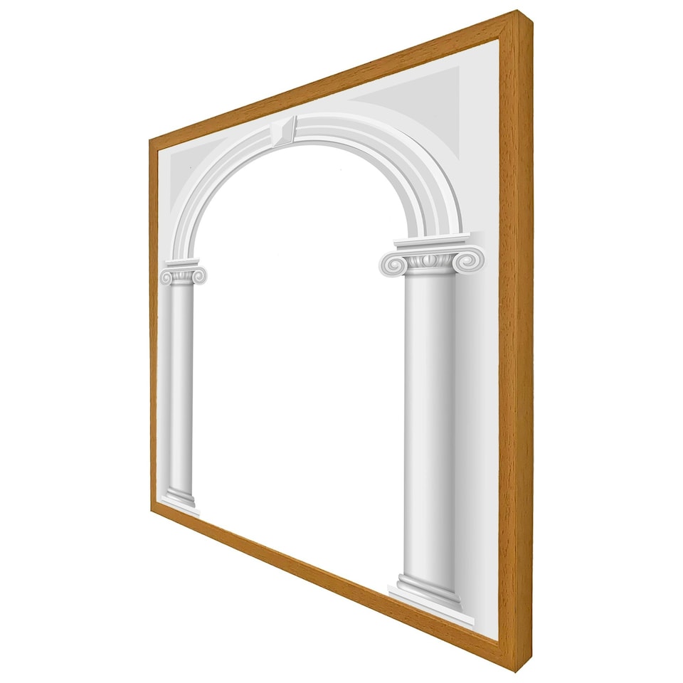 image 1 of Colums (Picture Frame) White | M