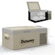 image 5 of Outsunny 16L Car Refrigerator Fridge Freezer, DC and 240V AC, Khaki