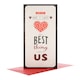 image 4 of One I Love Diamante Valentine's Day Card 'Best Thing'