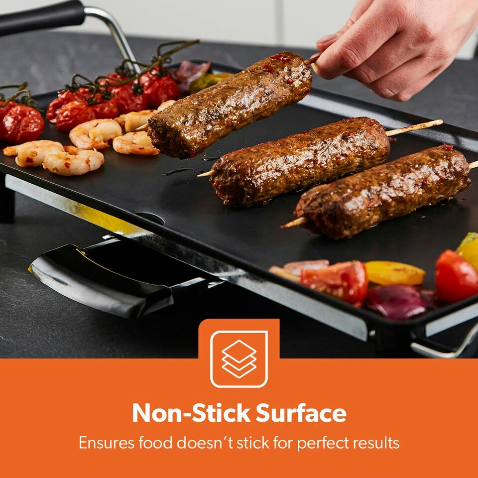 image 1 of GEEPAS Teppanyaki Grill  - Black