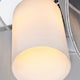 image 8 of HOMCOM Semi-Flush Mount Ceiling Light w/ Metal Base for Living Room Dining Room
