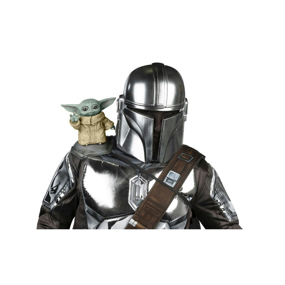 Star Wars: The Mandalorian The Child Shoulder Sitter - Green/Cream - One Size