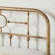 image 4 of Ware Victorian Industrial Design Brass Metal Bed Frame (Double)