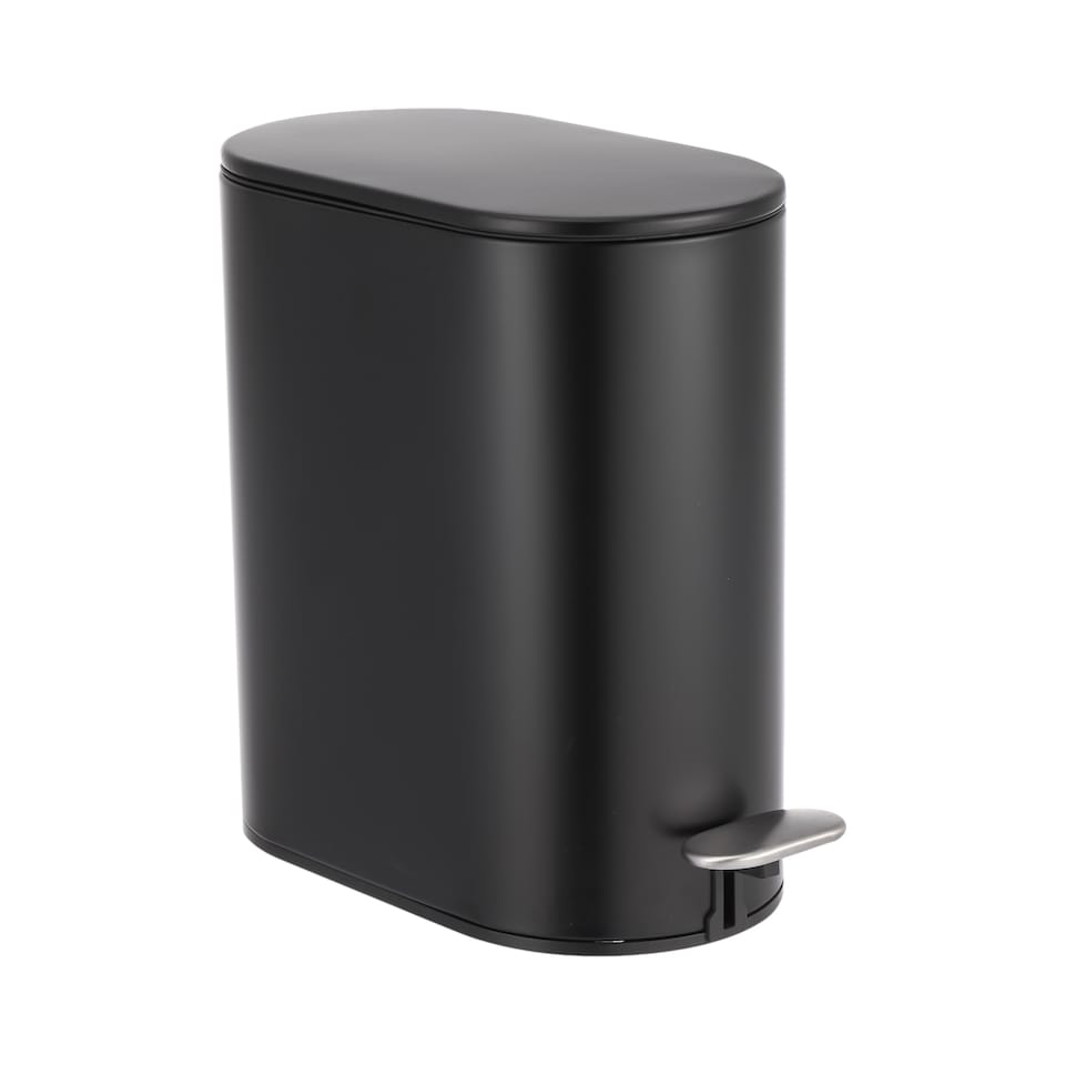image 1 of Showerdrape Fortuna 5L Soft Close Bathroom Pedal Bin Black | Multi | 1