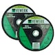 image 2 of 80 Grit Flap Discs Sanding Grinding Rust removing for 9" (230mm) Grinders 8 Pack