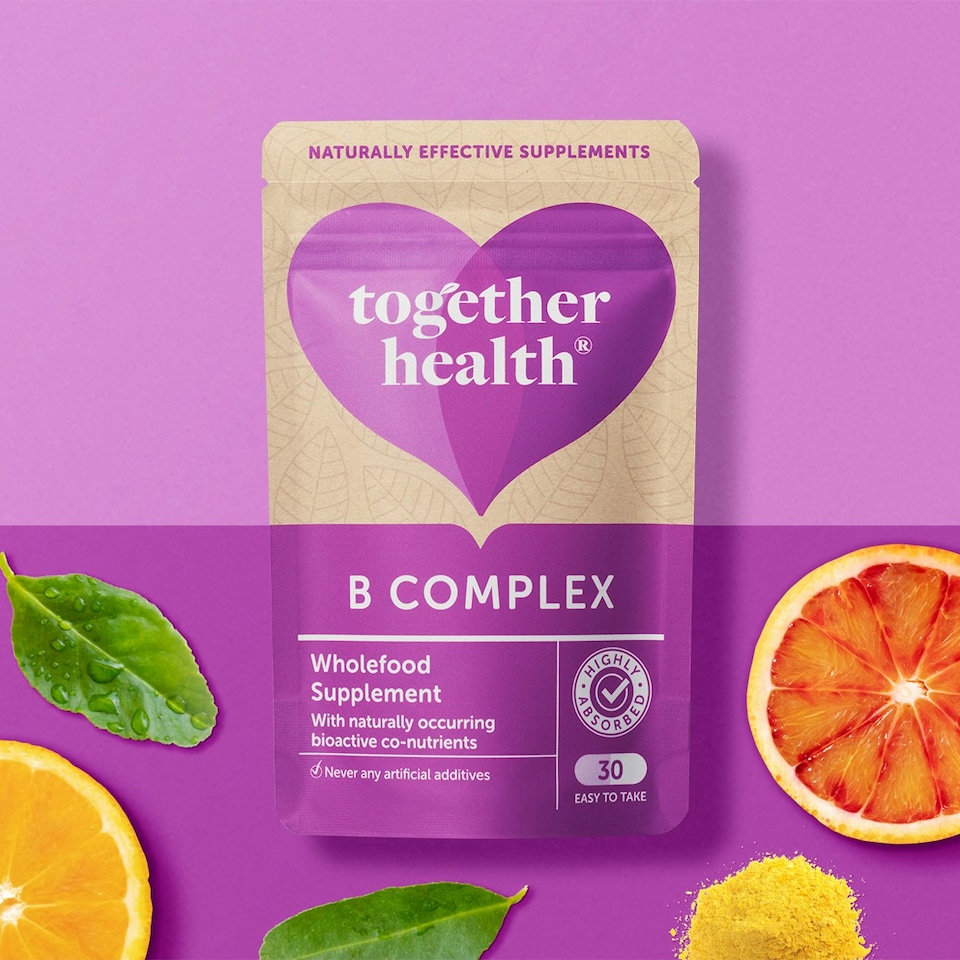 image 1 of Together Health B-Vitamin Complex- Vegan- 30 Capsules
