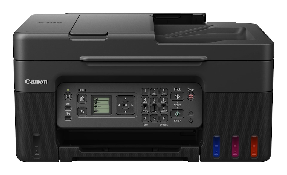 image 1 of Canon PIXMA G4570 Wireless Colour All-in-one Refillable MegaTank Inkjet Printer, Inkjet, Colour printing, 4800 x 1200 DPI, A4, Direct printing, Black | Black | Black | 25 - 400%