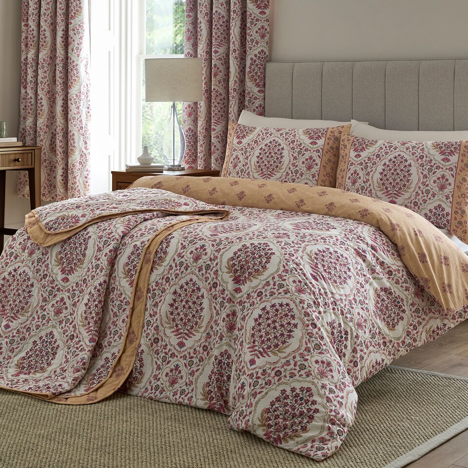 image 1 of D & D Ashmead Bedspread Berry