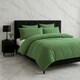 image 1 of Teddy Bear Fleece Soft Cosy Duvet Cover + Pillow Case Set Green | Single