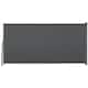 image 1 of Outsunny Retractable Sun Side Awning Screen Fence Patio Garden Wall Balcony Screening Panel Outdoor Blind Privacy Divider (3x1.6M, Grey) | Grey