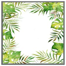 Botanical (Picture Frame) Grey | S