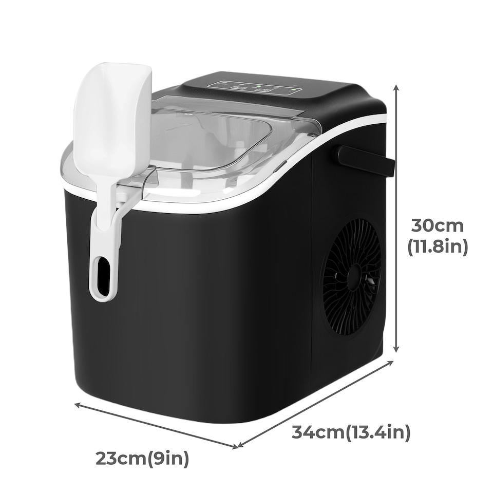 image 1 of Spector Ice Maker Machine Countertop 12Kg in 24Hrs 9 Cubes Ready in 6-12Mins