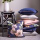 image 2 of Ulster Weavers Hillsborough Floral Cushion Cover LS Navy