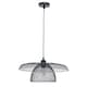 image 3 of Set of 2 Cassidy - Black Ceiling Pendant Flex Suspension Kits for Easy Fit Shades | Black | 1