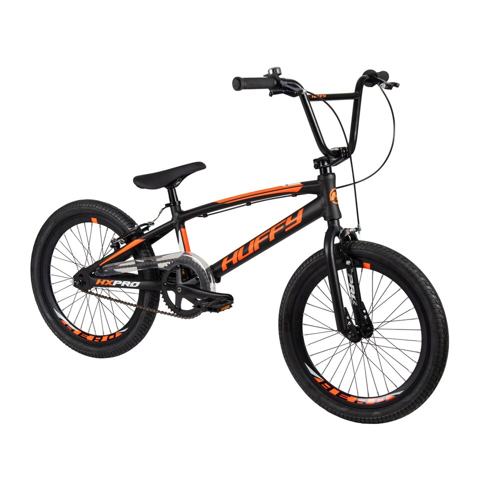 image 1 of HUFFY HX Pro Racer 20-inch Aluminum BMX Race Bike - Black/Orange (53005W)