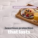 image 3 of Silentnight Hotel Collection Mattress Protector | White | Double